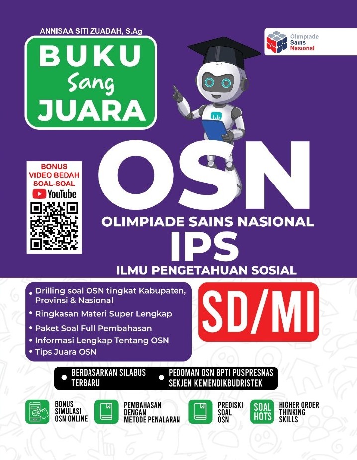 Buku Sang Juara Olimpiade Sains Nasional IPS SD/MI