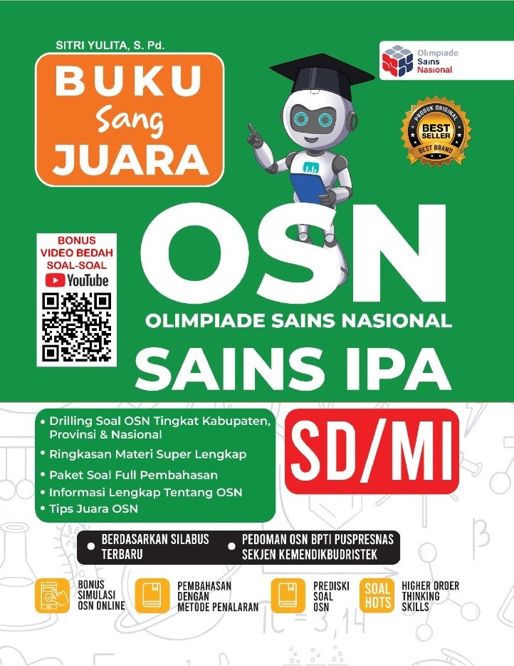 Buku Sang Juara Olimpiade Sains Nasional Sains IPA SD/MI