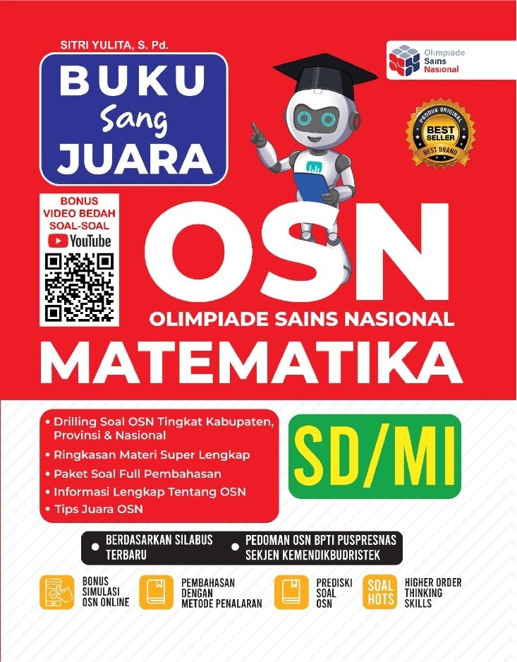 Buku Sang Juara Olimpiade Sains Nasional Matematika SD/MI