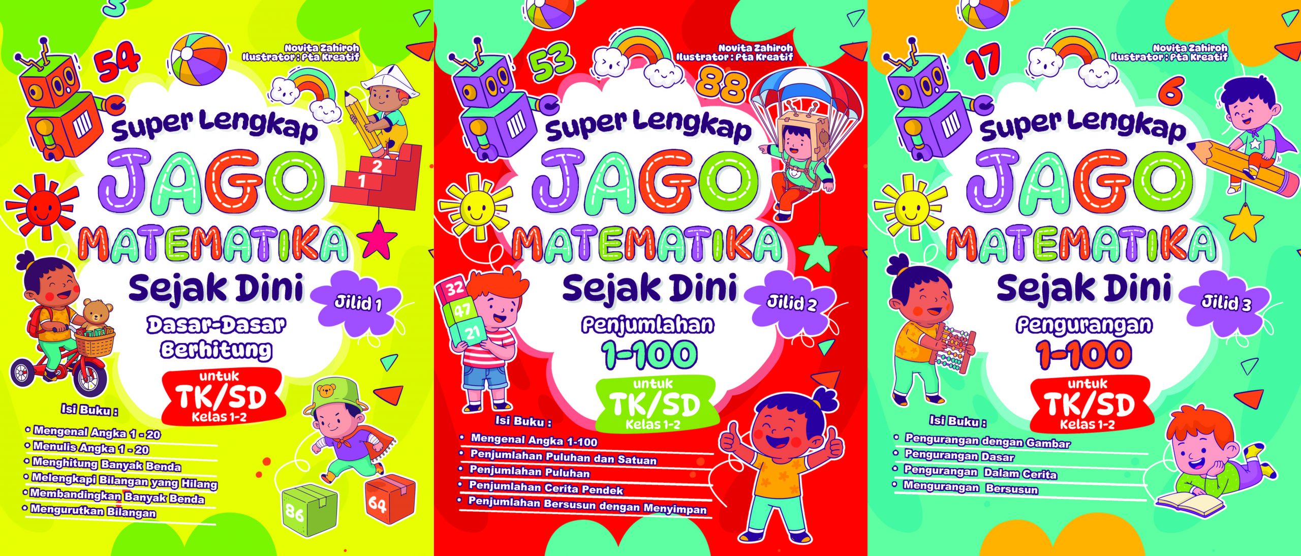 Super lengkap Jago Matematika Dasar Sejak Dini